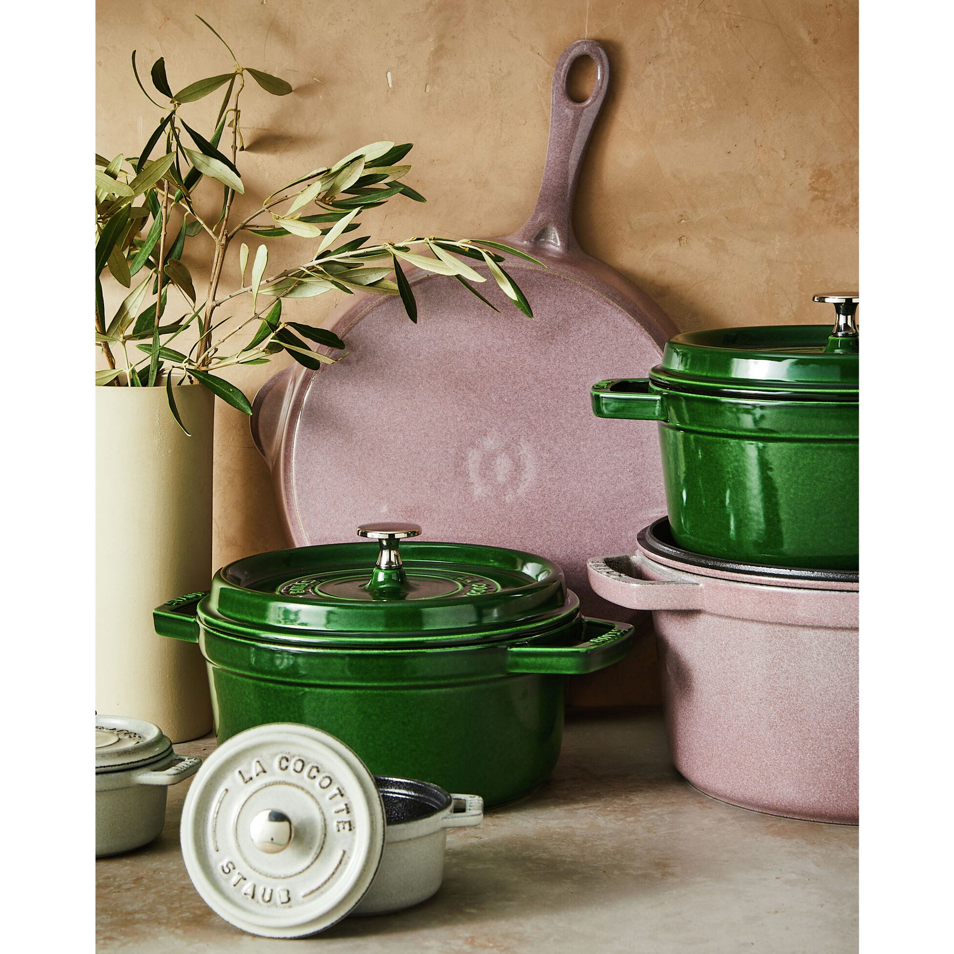 Hrnec STAUB  kulatý 26cm zelený 5,2l_4