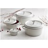 Hrnec STAUB  kulatý 24cm bílý lanýž 3,8l_1