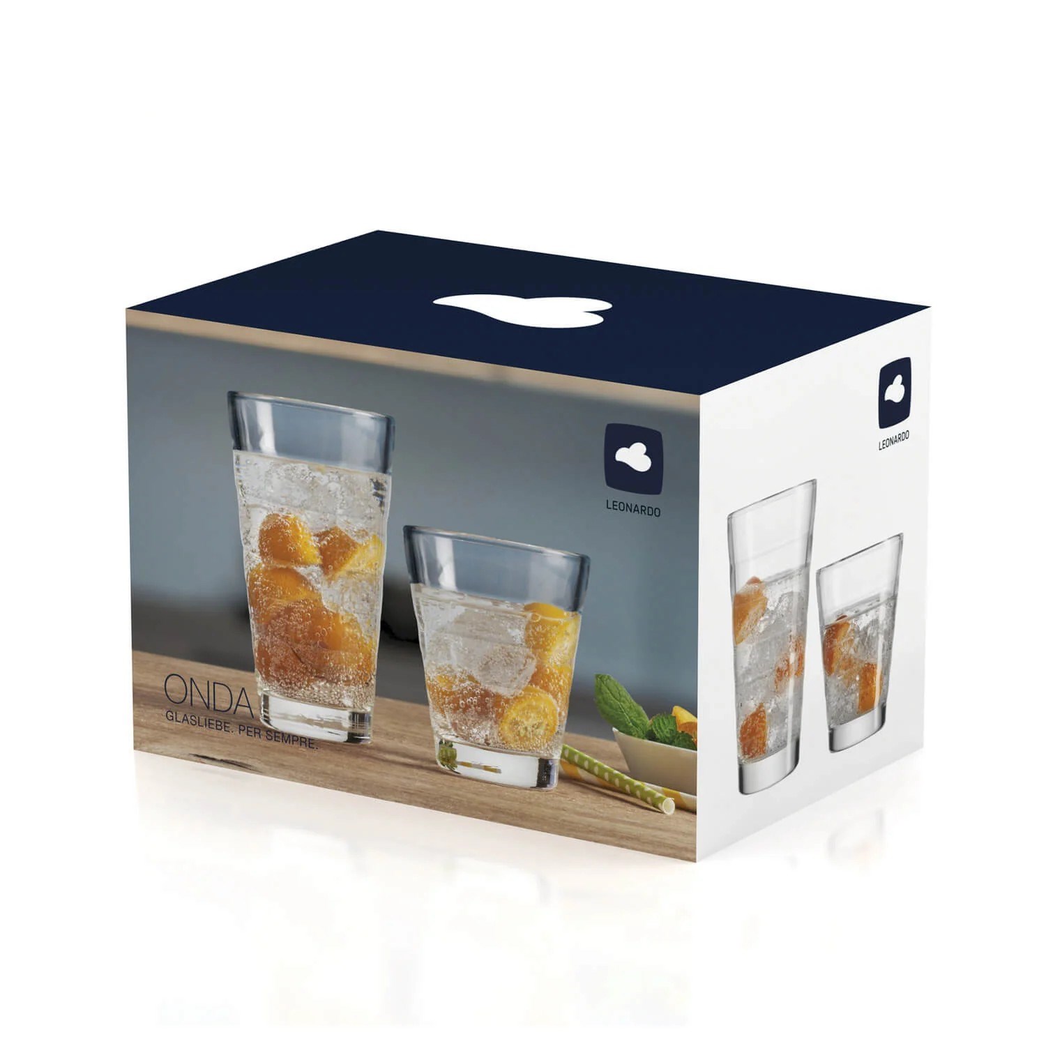 Sklenice na vodu Leonardo ONDA 300ml/210ml SET/12ks_6