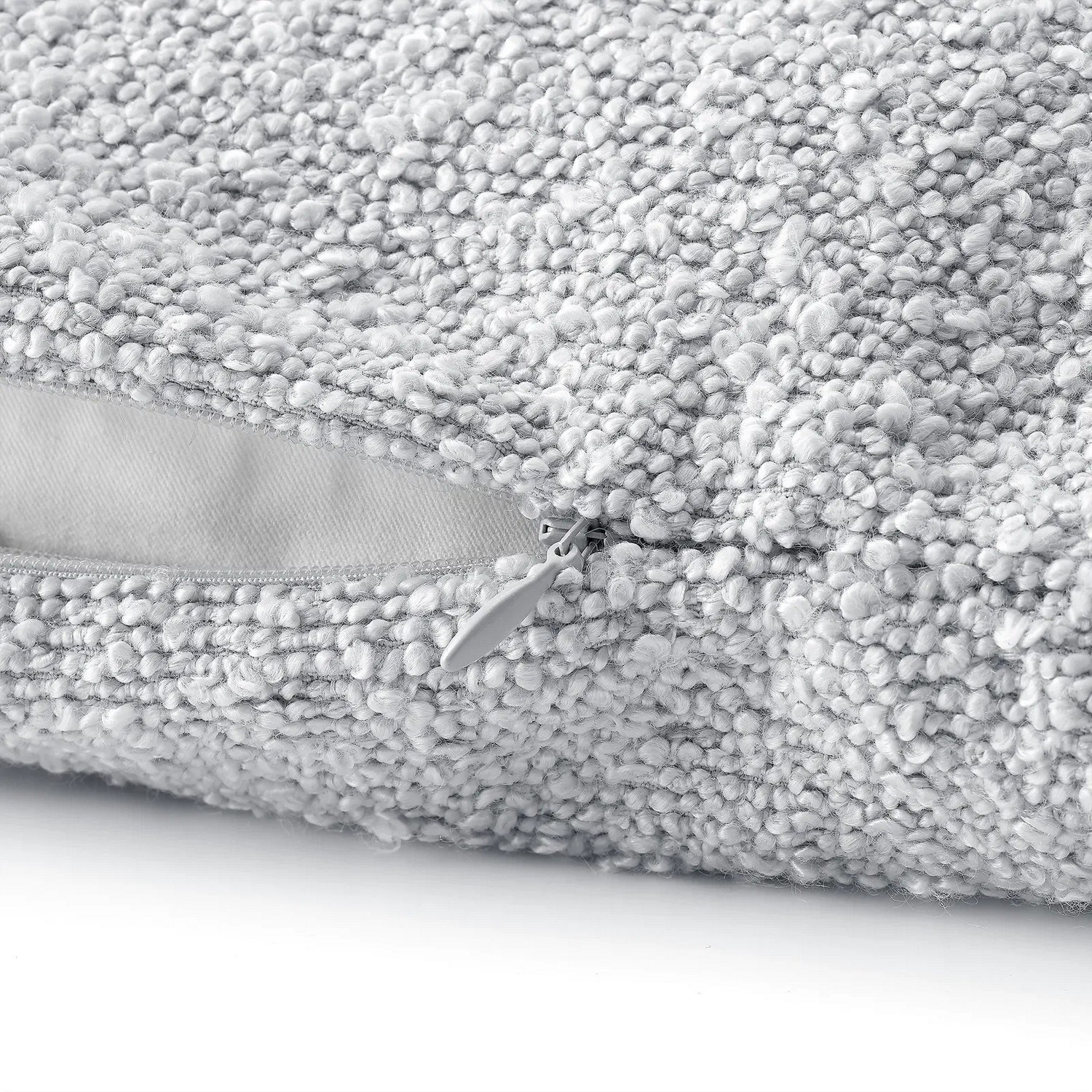 Povlak na polštář Blomus BOUCLE 50x50cm světle šedý_0