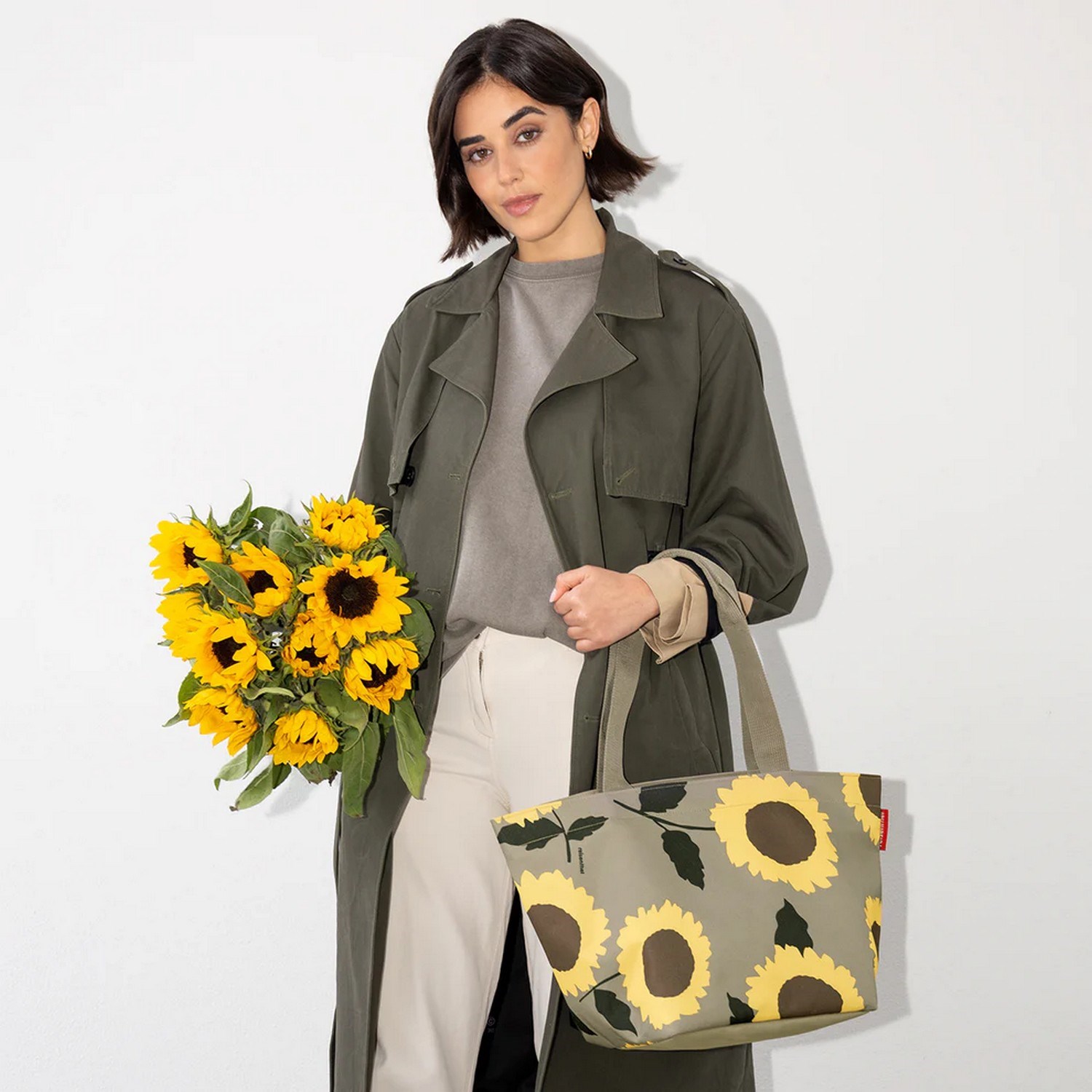 Taška přes rameno Reisenthel Shopper M sunflowers_0