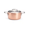 Měděný hrnec s poklicí de Buyer PRIMA MATERA P.24cm 5,4l_2