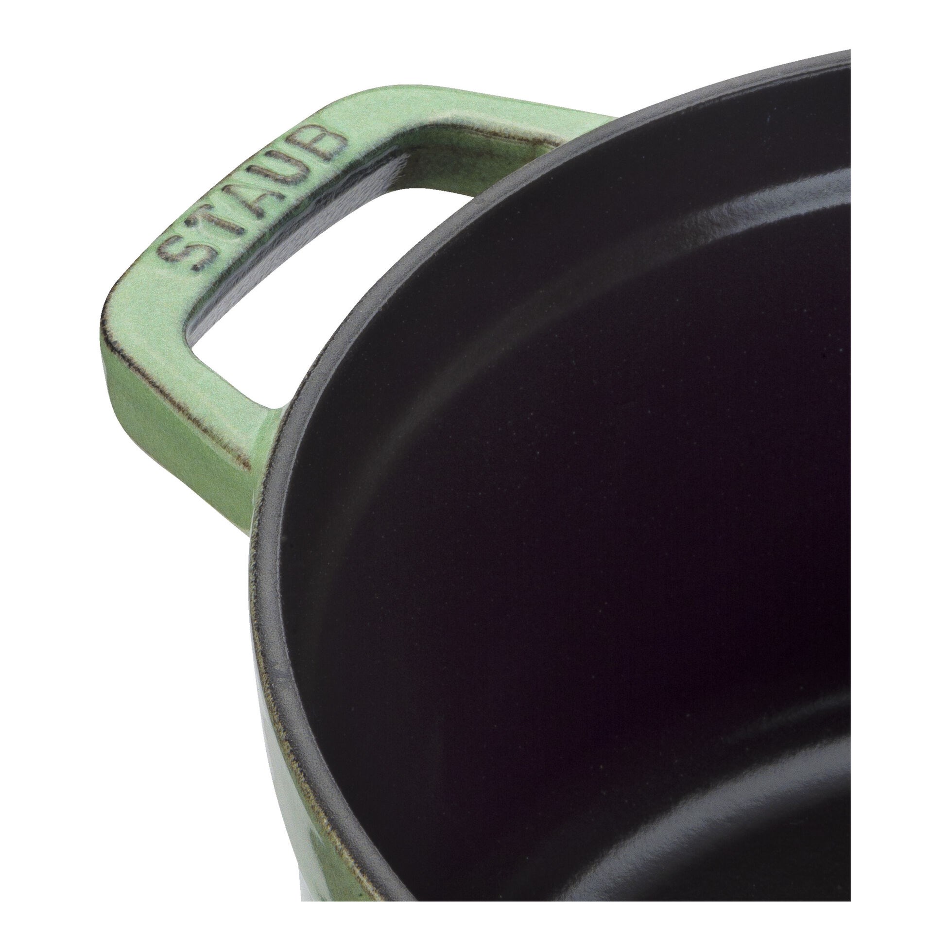 Hrnec STAUB kulatý 28 cm šalvějově zelený 6,7l_2