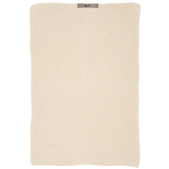 Pletená utěrka Mynte Ib Laursen 60x40 cm béžová_0