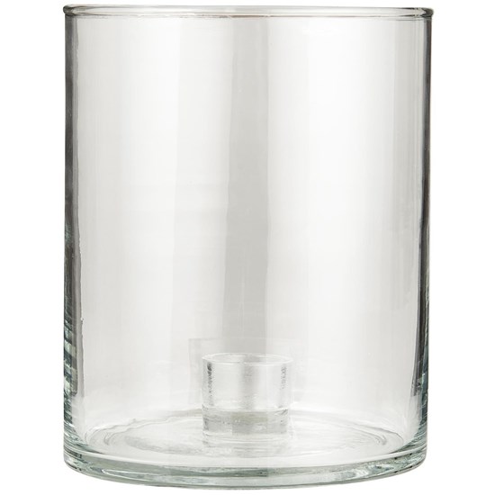 Skleněný svícen Ib Laursen s pevným držákem V.15 cm_0