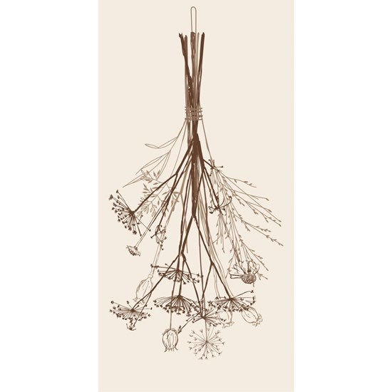 Papírové ubrousky Ib Laursen s motivem podzimní kytice BAL/16 ks bílé_0