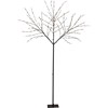 Venkovní LED dekorativní strom ALBERO s časovačem V.2,5m 240 diod černý_0