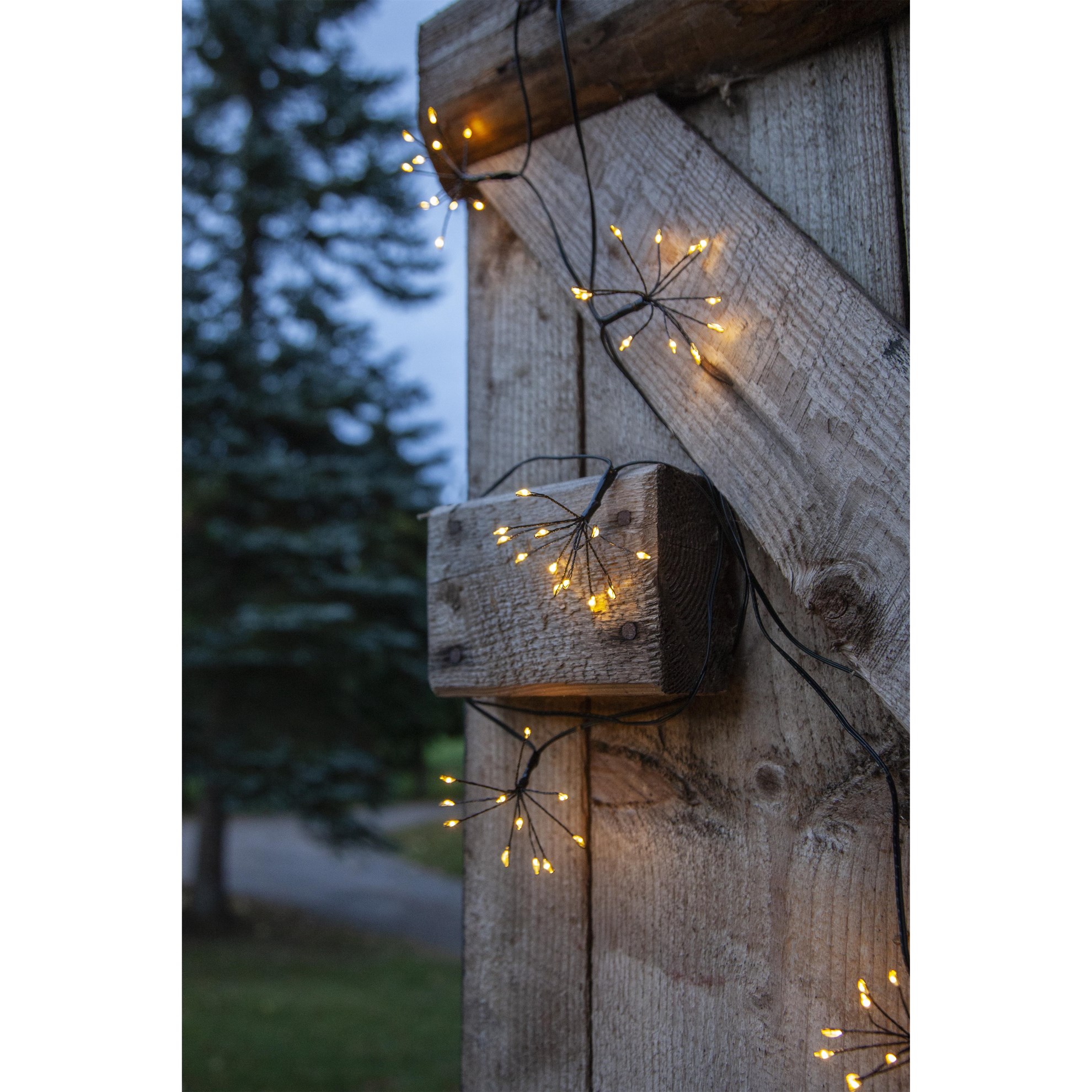 LED solární osvětlení FIREWOR 96xLED D.2,1m černé_0