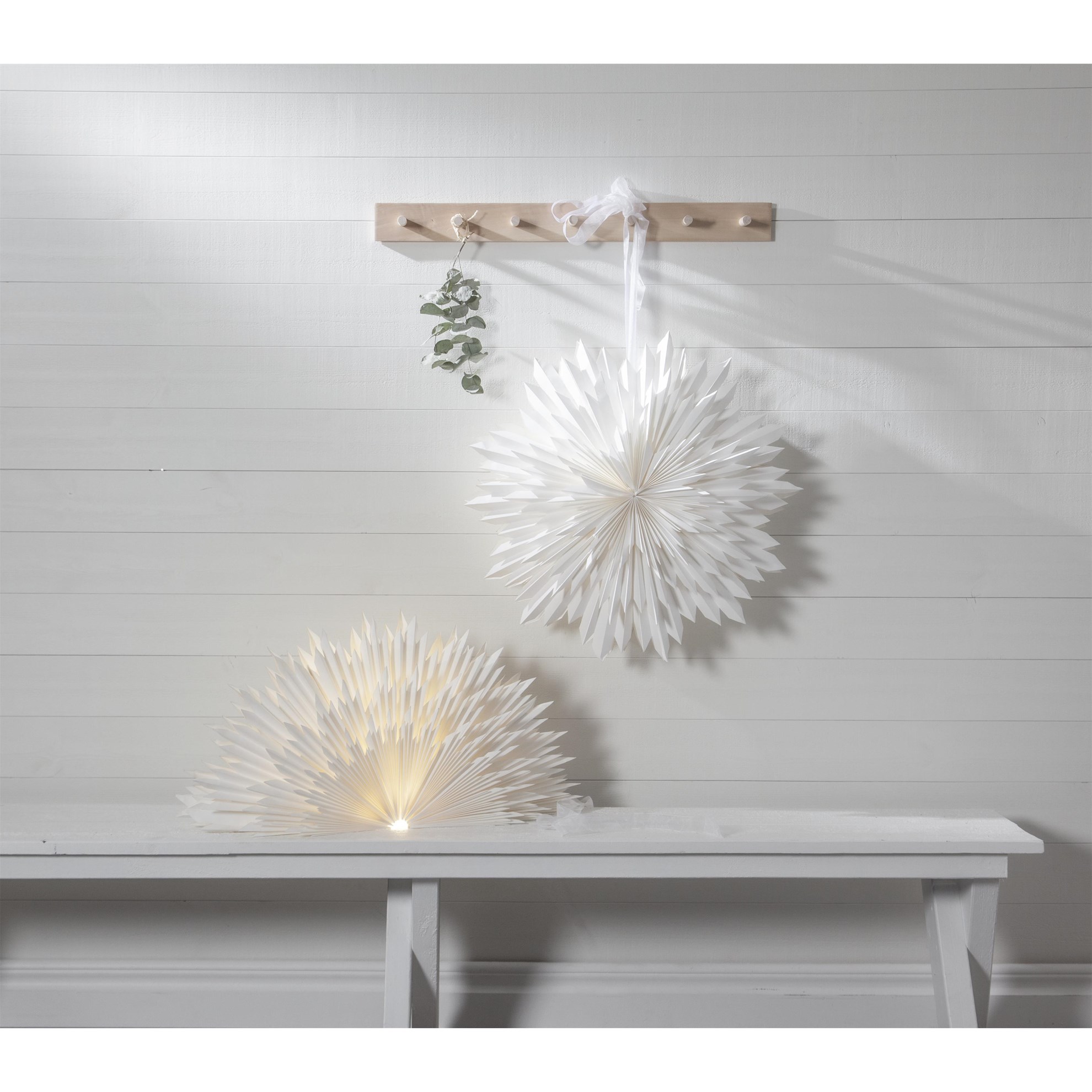 Papírová hvězda ICE P.50cm bílá, bez světelného zdroje (083-00)_1