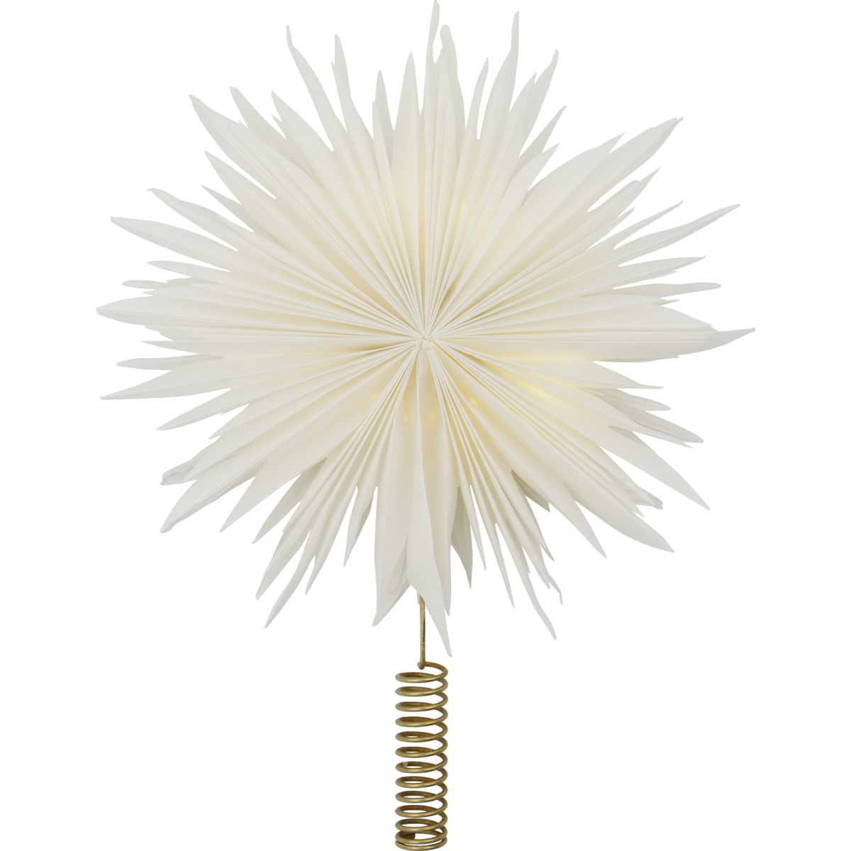 Papírová hvězda / špice na strom House Doctor GANT s LED_2