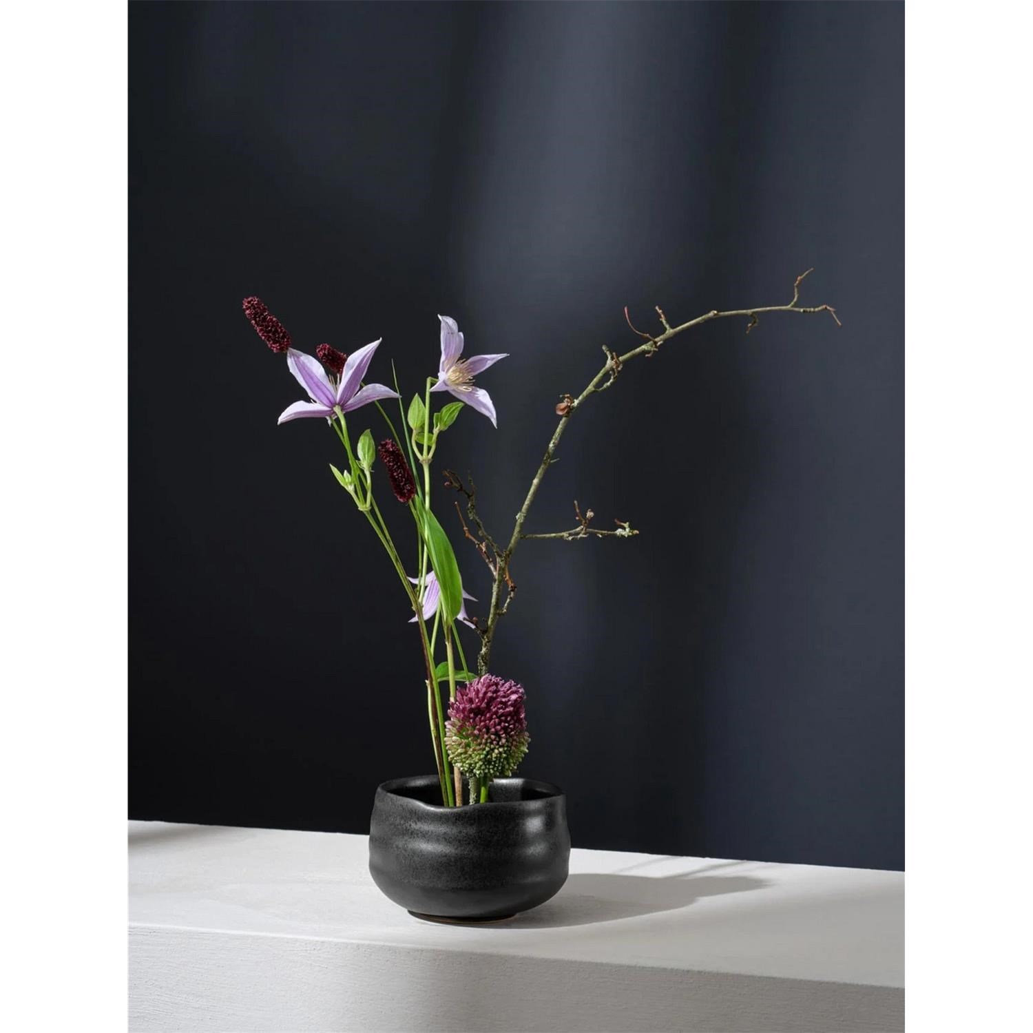 Květináč Asa MORIBANA V.7,5cm černý_0