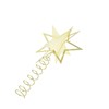 Kovová hvězda na vánoční stromek Blomus KITAI V.26cm zlatá_0
