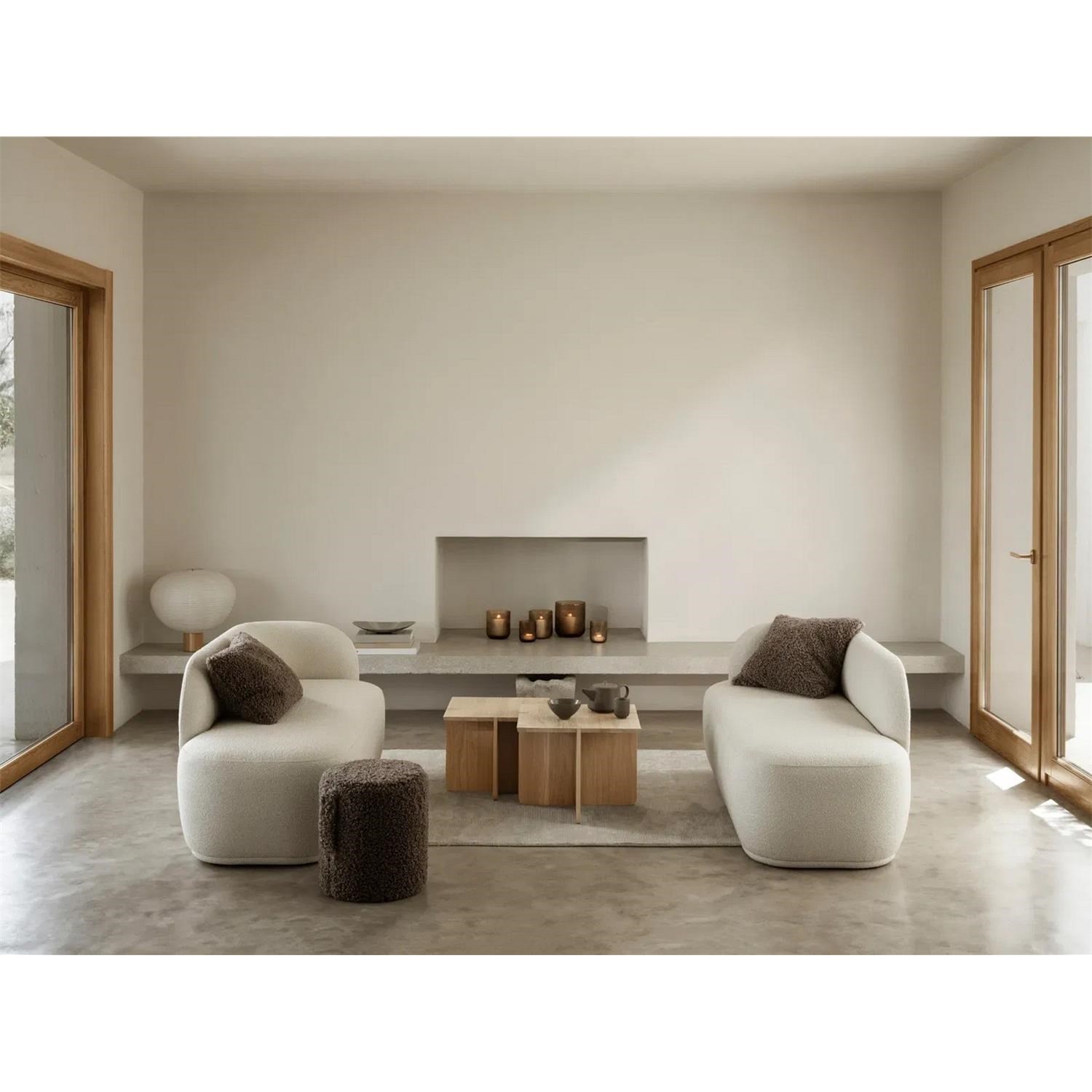 Povlak na polštář Blomus TEDDY 50x50cm kávový_2