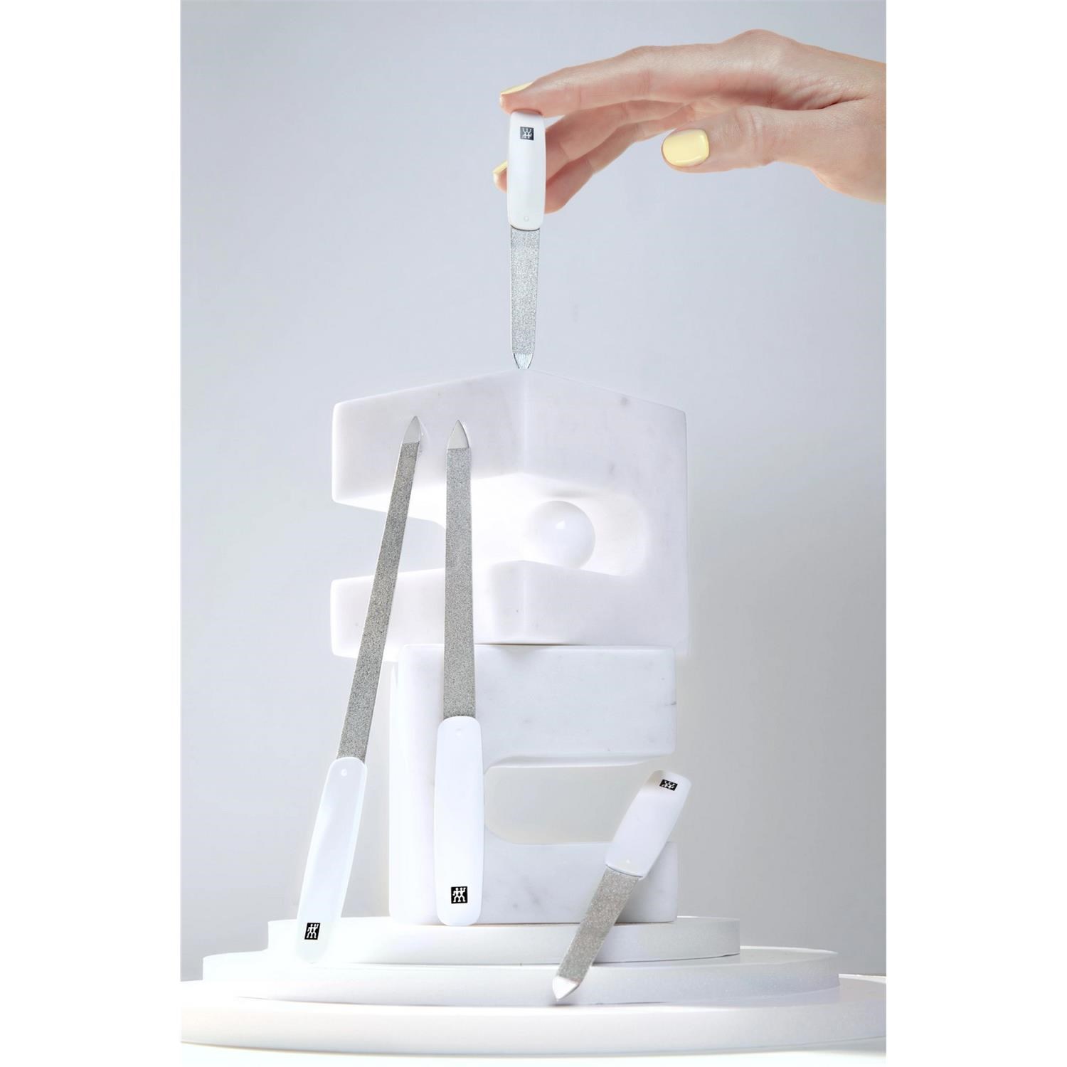 Pilník na nehty safírový Zwilling 9 cm bílý (88303-091)_3