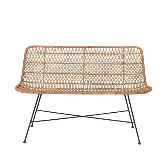 Ratanová lavice HALLIE 120cm přírodní_6
