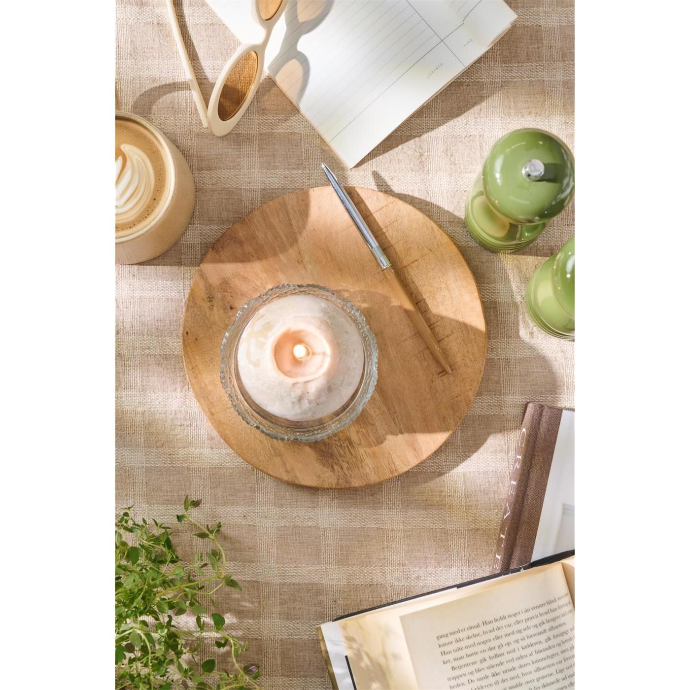 Dřevěný tác/podstavec Ib Laursen UNIQUE P.20 cm_0