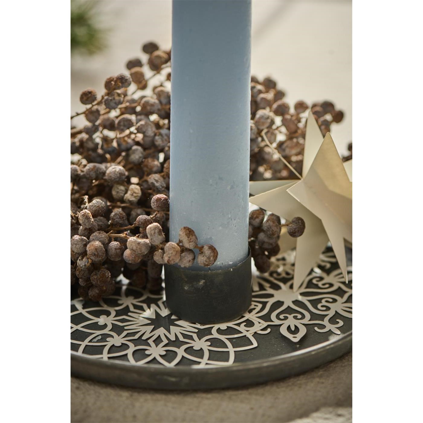 Papírové vánoční ozdoby vločky Ib Laursen SET/3ks bílé_3