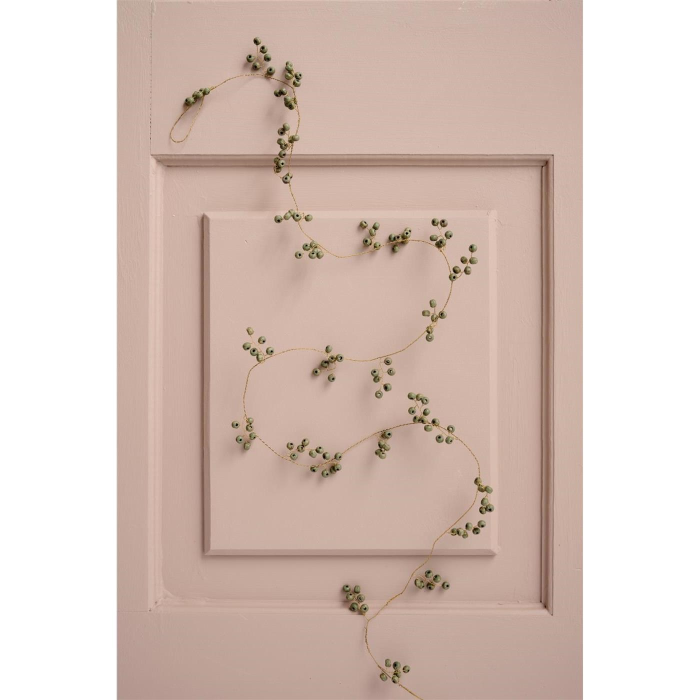 Girlanda s dřevěnými korálky Ib Laursen D.127 cm_0