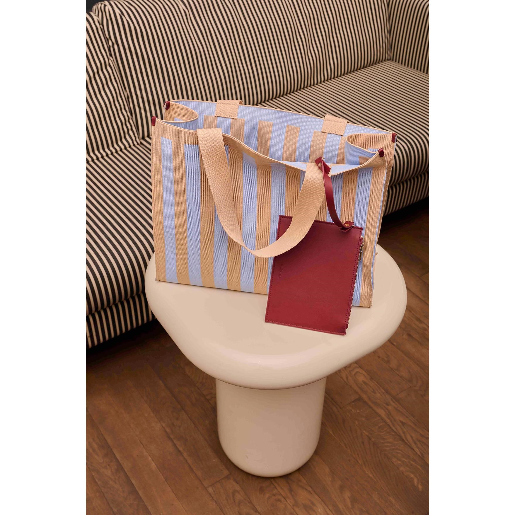 Nákupní taška STICKY SIS CLUB marzipan + sky_0