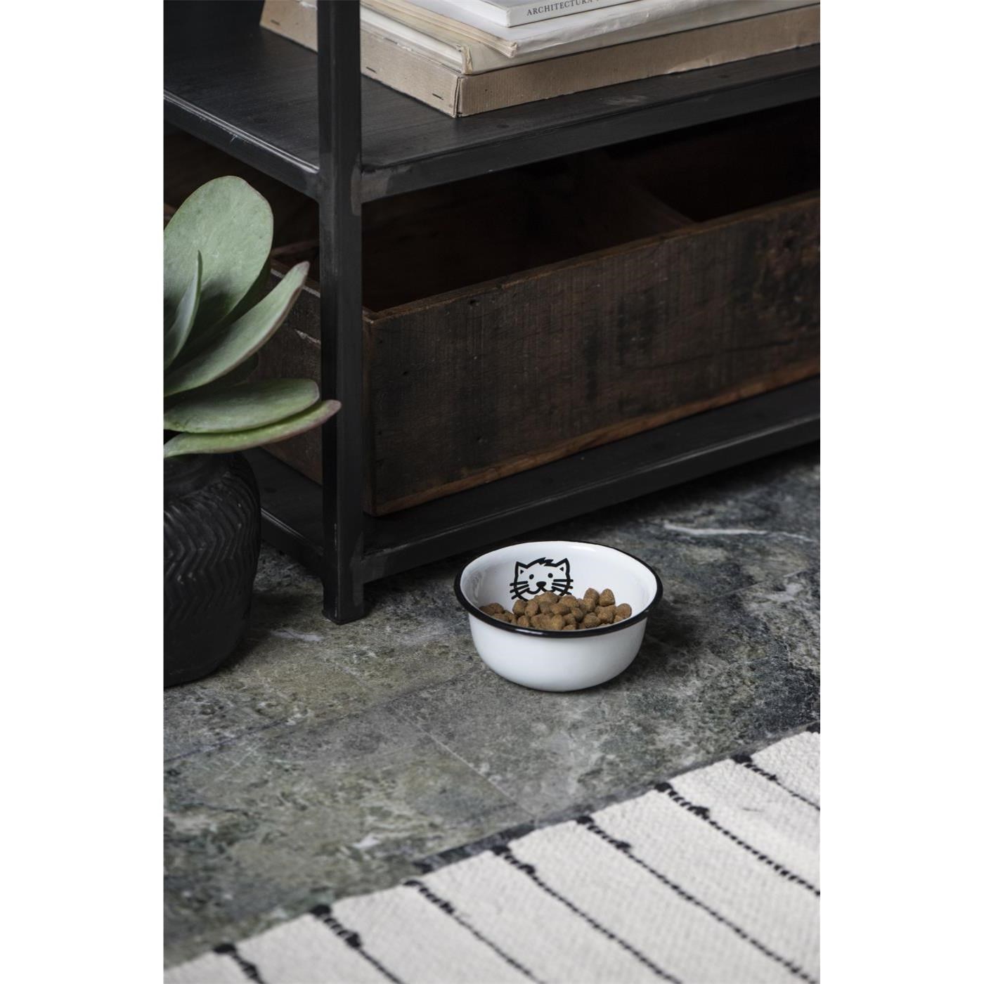 Smaltovaná miska pro kočku Ib Laursen malá_2