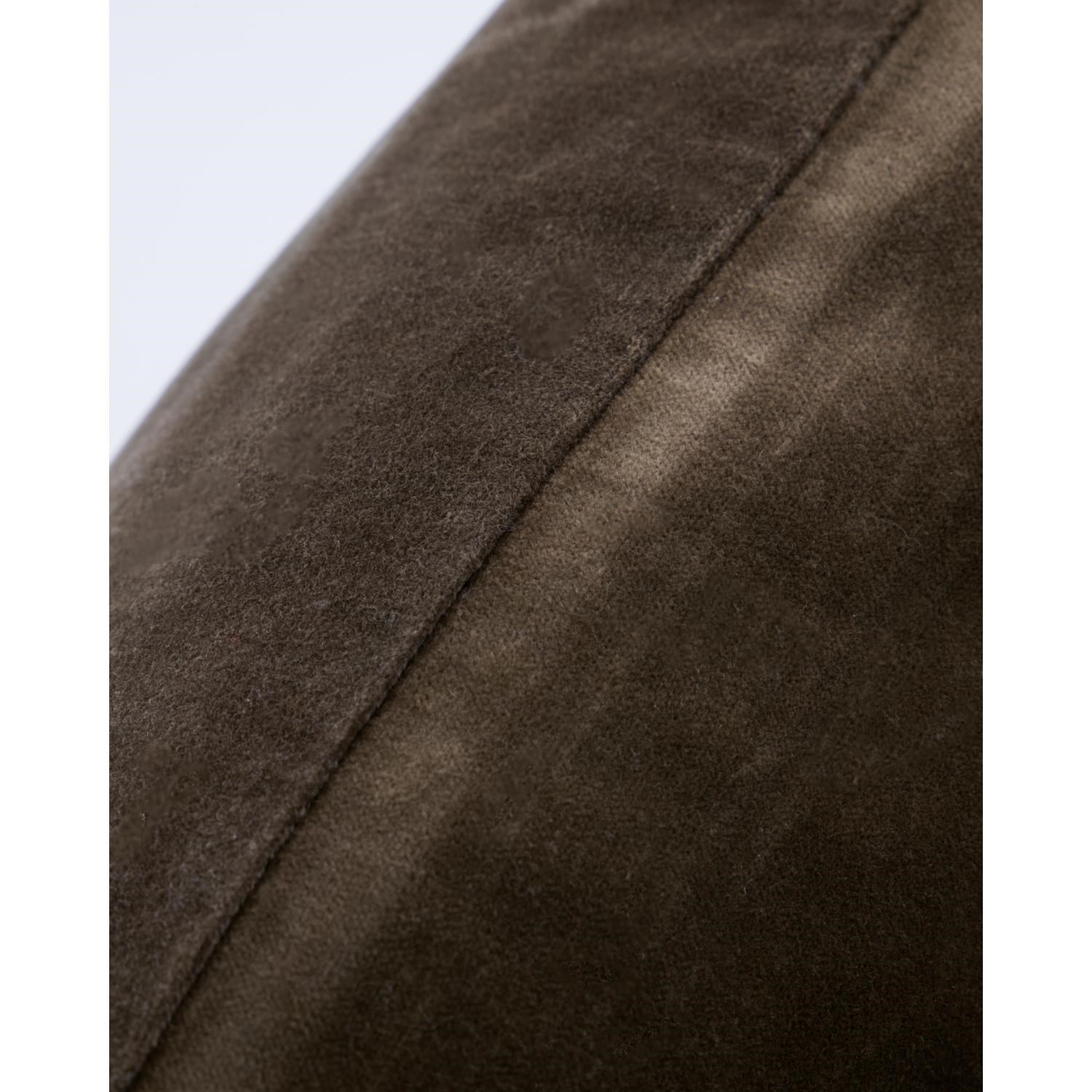 Sametový povlak na polštář House Doctor PLAY 50x50cm hnědý_1