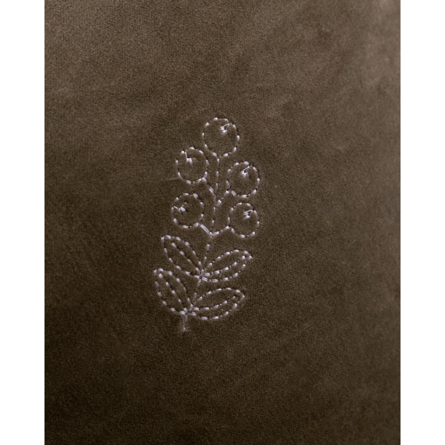 Sametový povlak na polštář House Doctor PLAY 50x50cm hnědý_2