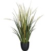 Umělá tráva v květináči 58cm zelená_1