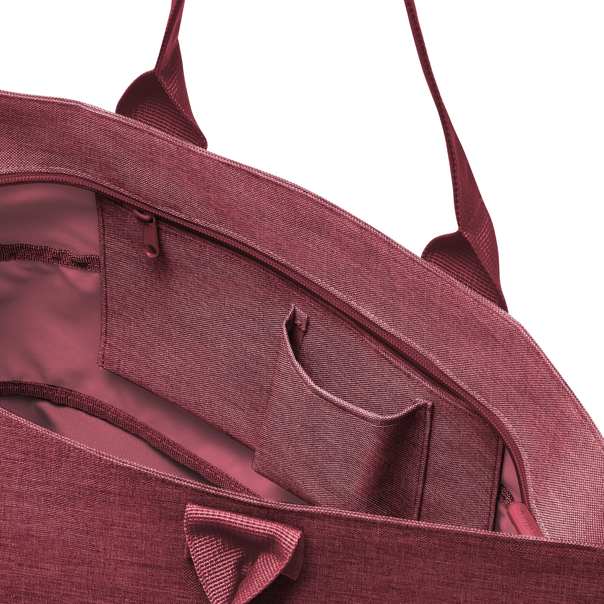 Chytrá taška přes rameno Reisenthel Shopper e1 twist maroon_1