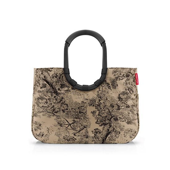 Módní taška Reisenthel Loopshopper L jacquard brown_3
