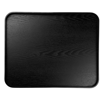 Servírovací tác/podnos na nožičkách Asa WOOD 45,5x36cm černý_1