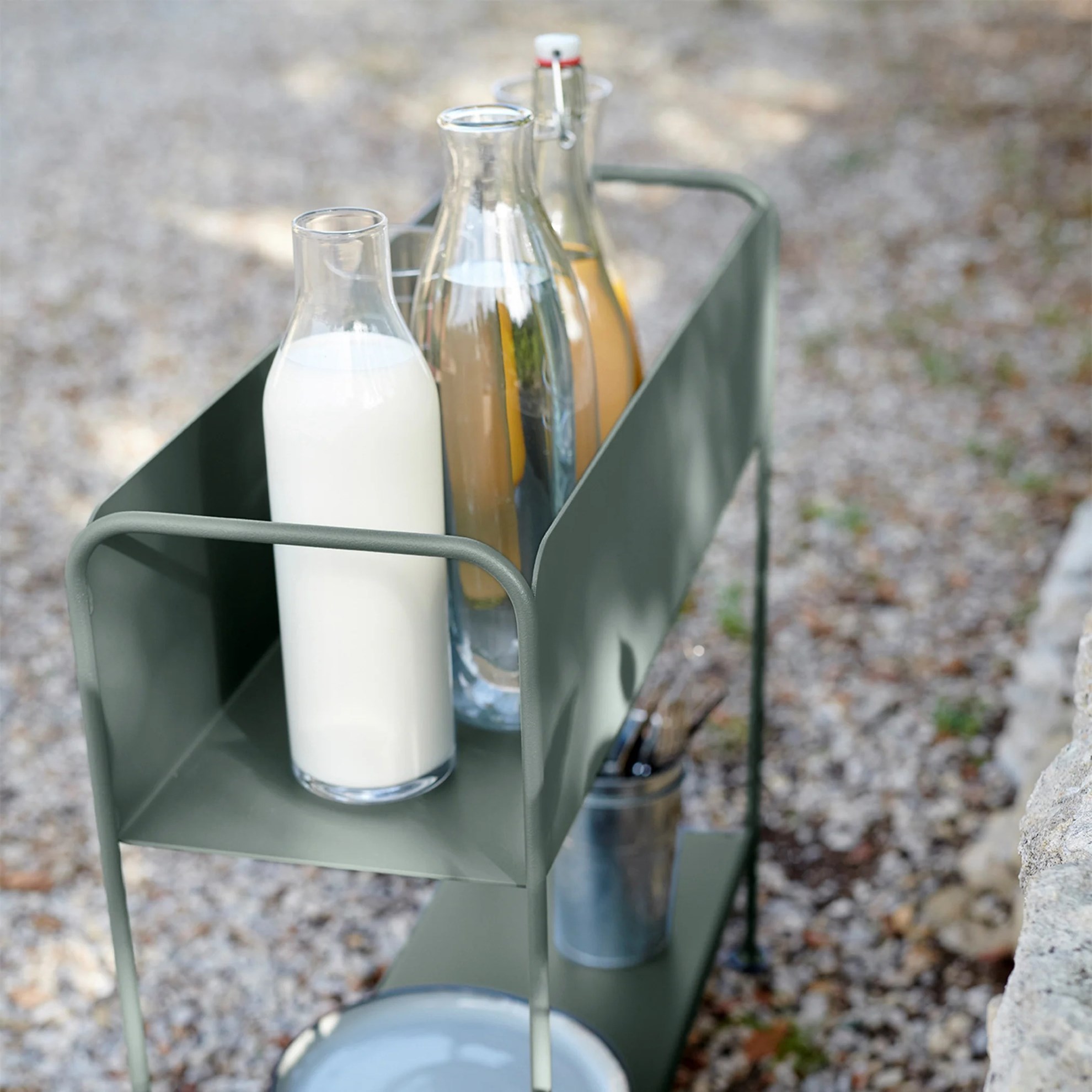 Regál na květináče nebo stolování Fermob PICOLINO V.63 cm - Cedar Green_2