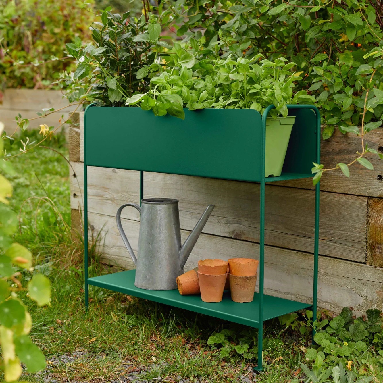 Regál na květináče nebo stolování Fermob PICOLINO V.63 cm - Clay Grey_10