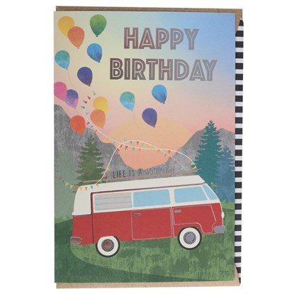 Papírové přání/ražené/narozeniny/ Adventure/Bulli_0