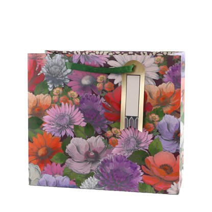 Papírová taška/32,5x37x16cm/Blütenmix_0