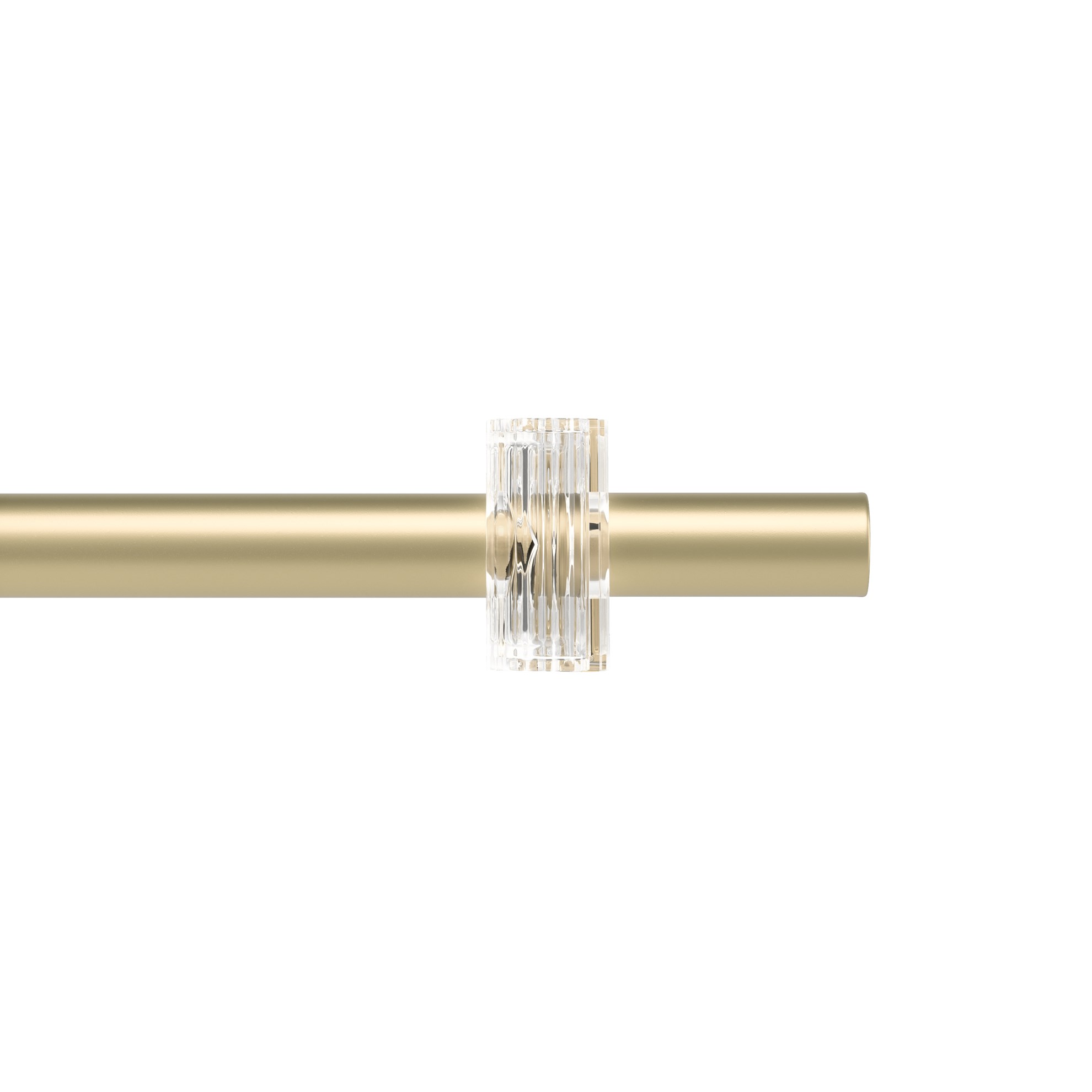 Rozšířitelná garnýž Umbra FLUTE D.107-305cm zlatá_3