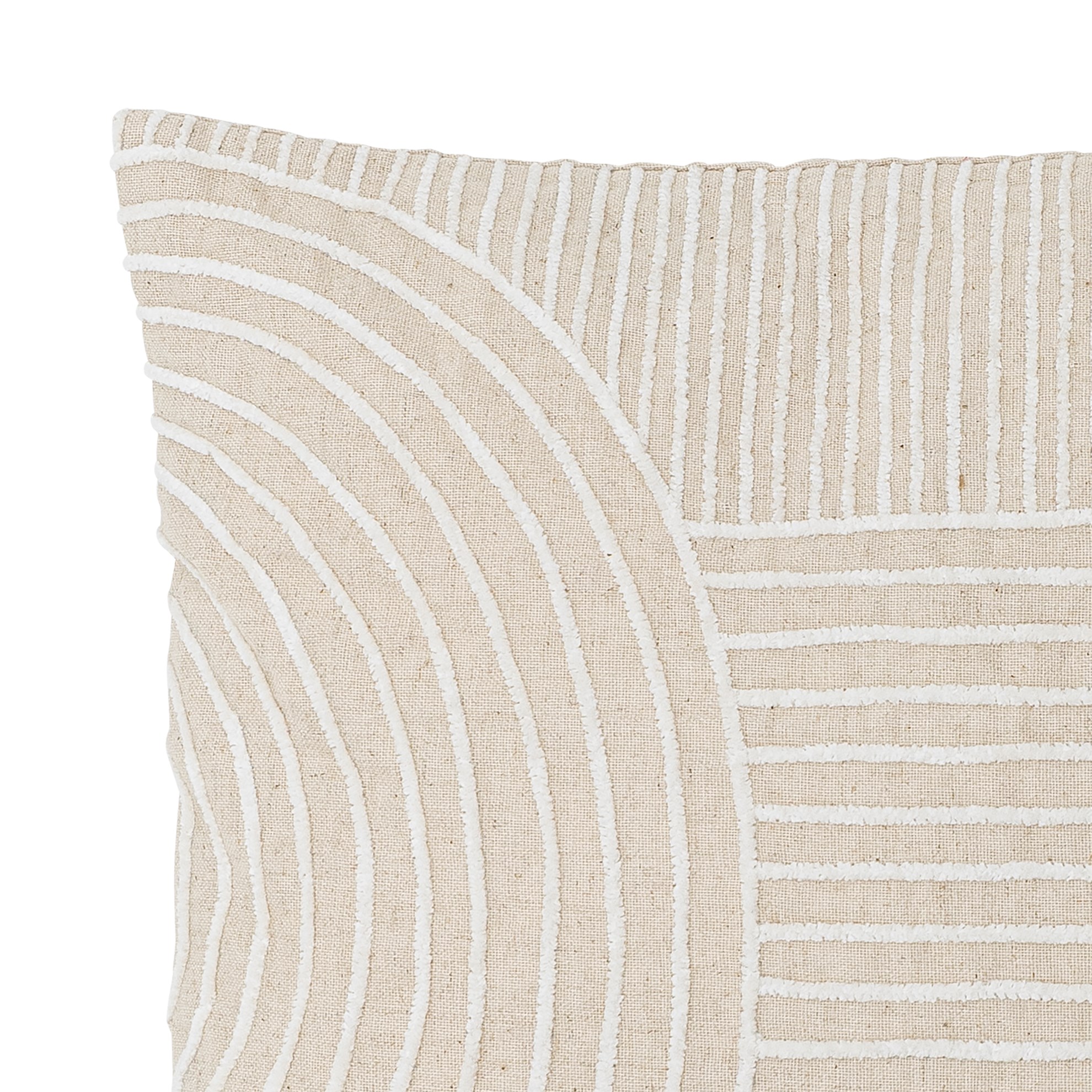 Polštář CHUN vč. výplně 50x35cm béžový_1