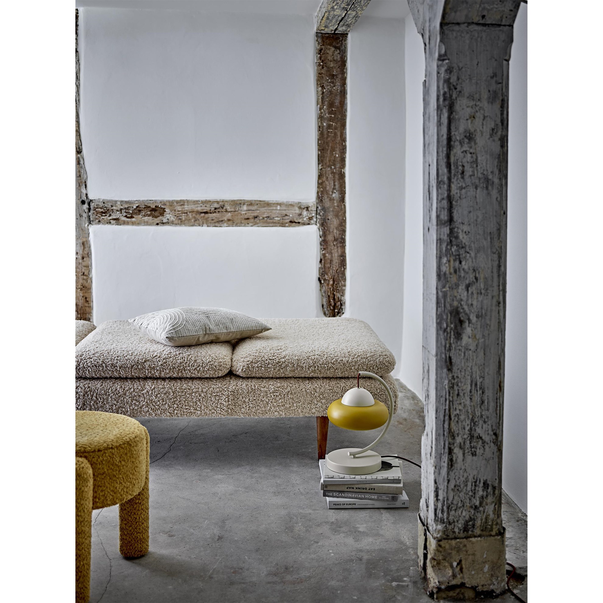 Polštář CHUN vč. výplně 50x35cm béžový_4