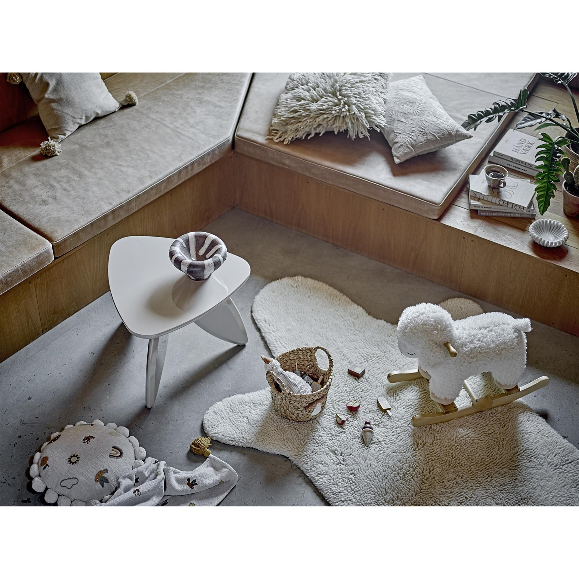 Polštář CHUN vč. výplně 50x35cm béžový_5