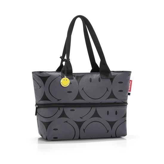 Chytrá taška přes rameno Reisenthel Shopper e1 smiley grey_2