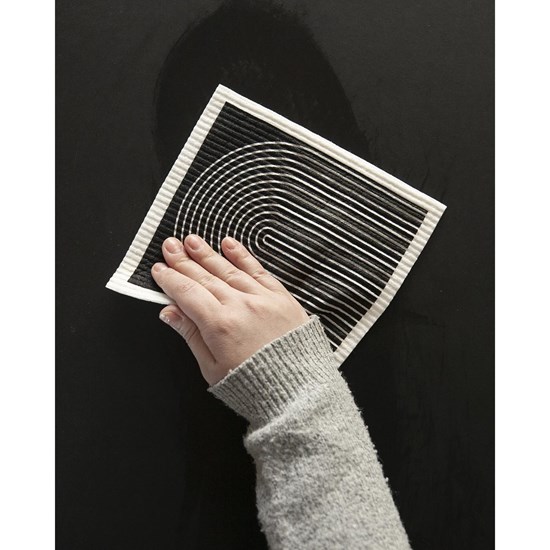 Čistící utěrky TORRESTA černo bílé BAL/2ks_2