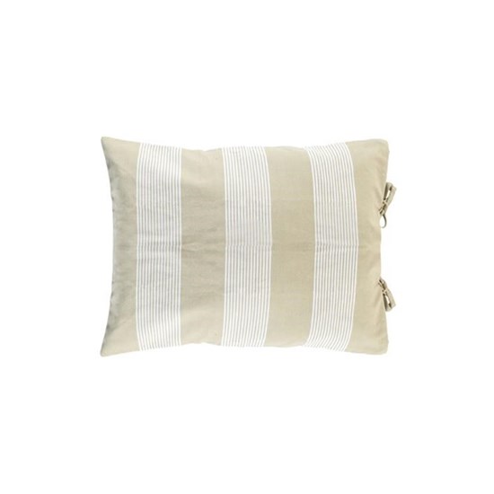 Bavlněný povlak na polštář UTVEDA 50x60cm béžovo-bílý_1