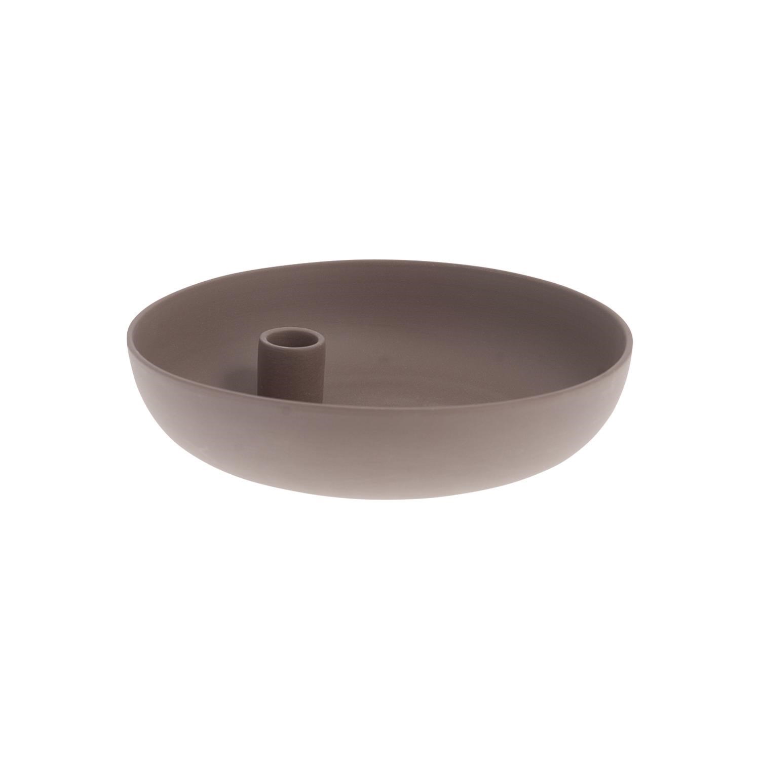 Keramický svícen LIDATORP L P.21cm hnědý_8