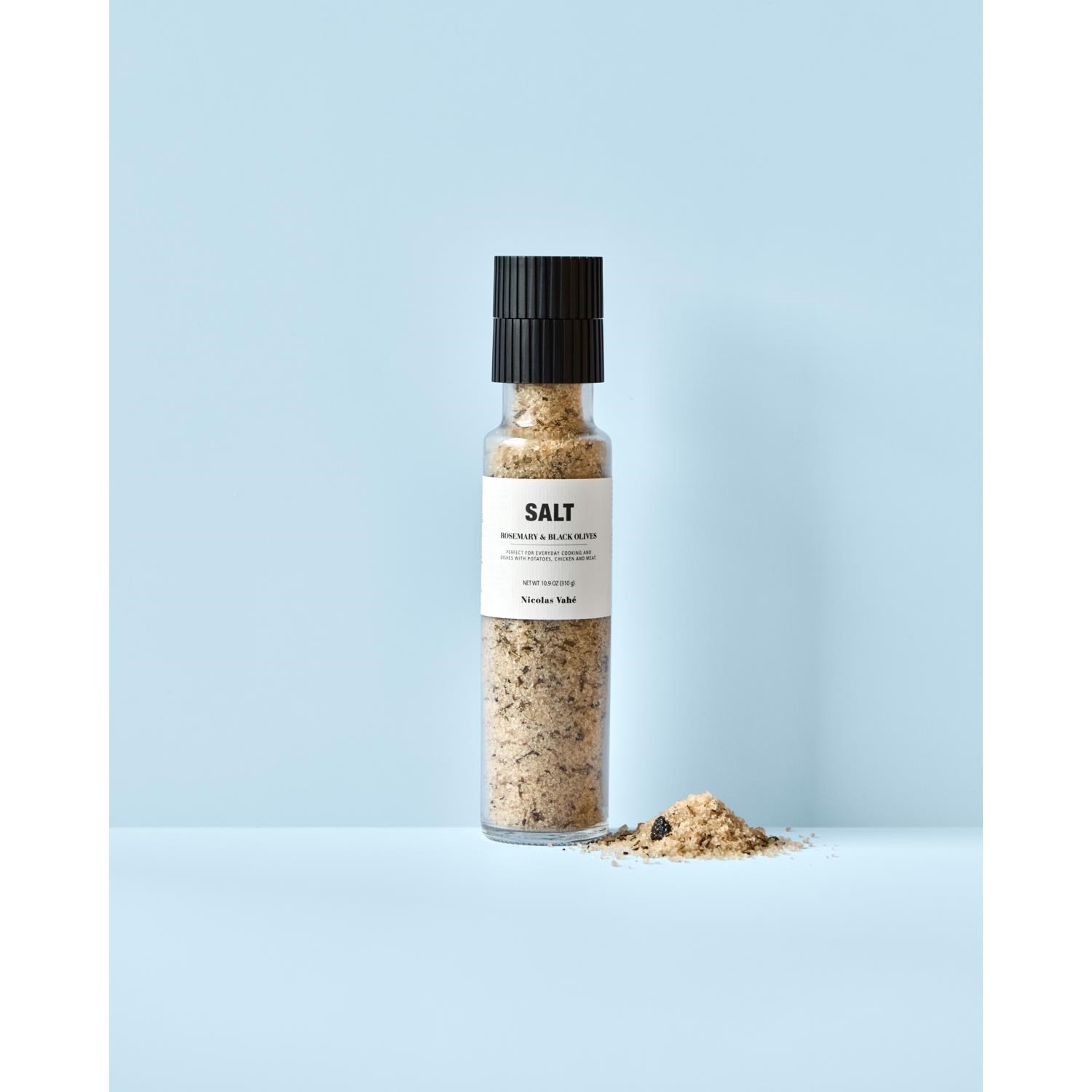 Sůl Rozmarýn & černé olivy Nicolas Vahé 310 g_0