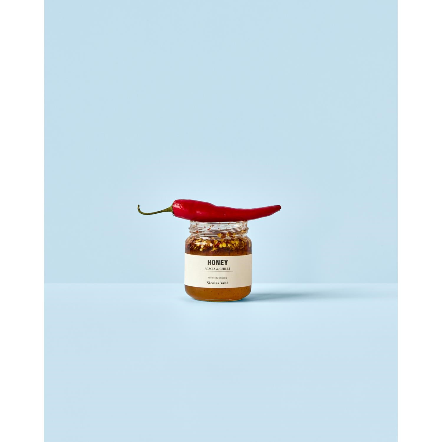 Med Akácie & chilli Nicolas Vahé 250 g_0