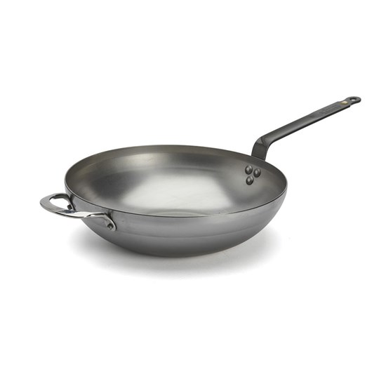 Ocelová pánev WOK de Buyer MINERAL B P.32cm_4