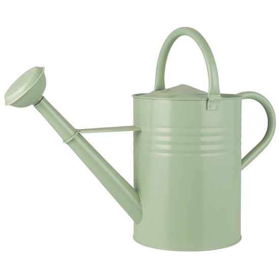 Zahradní konev na zalévání Ib Laursen se dvěma uchy, sv. zelená 11 l_0