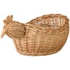 Košík z proutí ve tvaru slepičky Ib Laursen_0