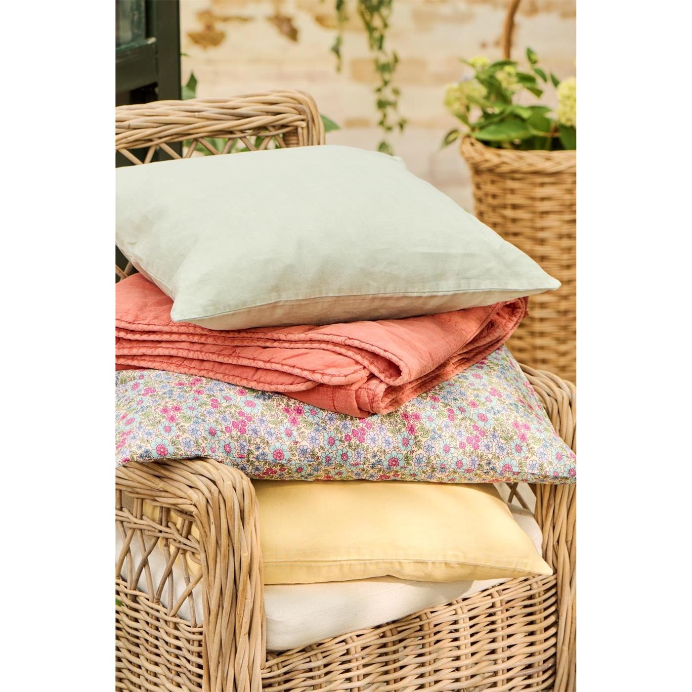 Lněný povlak na polštář Ib Laursen 50x50 cm pistachio_1