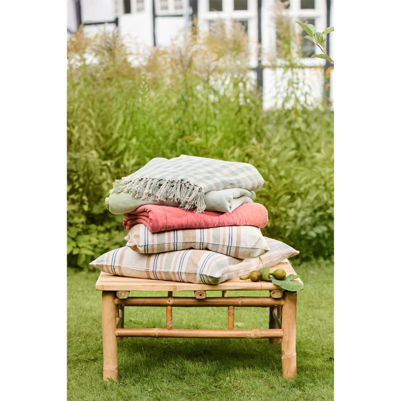 Prošívaná deka/pléd Ib Laursen VINTAGE 180x130 cm pistachio_0