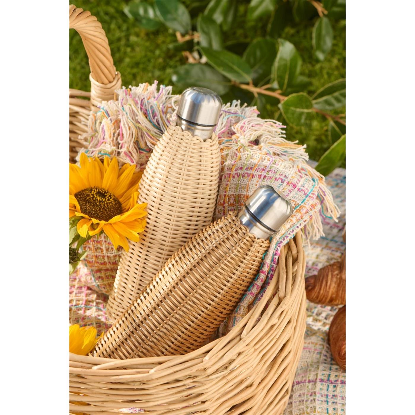 Termolahev s polyratanovým opletem Ib Laursen hnědá 500 ml_0